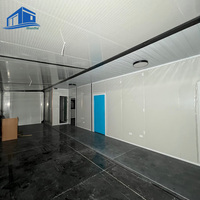 Kit de maison conteneur portable et extensible ShanHai - Design moderne, forme carrée respirante, usage polyvalent, origine Shandong