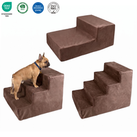 Hochdichte Schaumstoff-Haustiertreppe, Langlebige Katzenleiter, Rutschfeste Abnehmbare Waschbare Hundetreppe, Schaumstoff-Hundetreppe