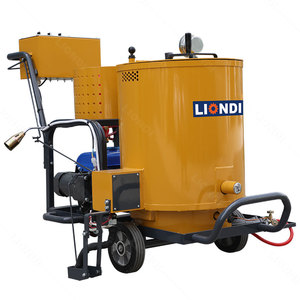 Macchina per Sigillatura Crepe Asfalto 60L a Spinta Manuale, Attrezzatura Portatile per Riempimento Crepe Stradali per Piccole Costruzioni di Pavimentazioni - Product Image 6
