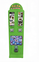 Distributeur automatique portable 2 emplacements pour cartes, autocollants et jouets en capsule, modèle Impulse Purchase, pour salles de mariage de renommée mondiale