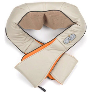 Masajeador de espalda y cuello con cinturón <span class=keywords><strong>Shiatsu</strong></span> vibratorio y cómodo de fácil uso para hombro - Product Image 2