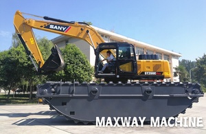 Plataforma Anfibia MAXWAY Fabricada en China para Excavadoras ZX180, PC160, DX150, SK200, EC170, R225, Modelo: MAX200PU-<span class=keywords><strong>S</strong></span> - Product Image 5