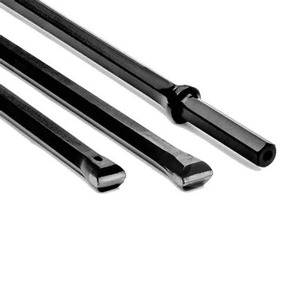 Tige de forage pneumatique en acier au carbone 40SiMnCrNiMo pour puits d'eau et applications minières, avec tige H19/22*108 et tête de burin - Product Image 2