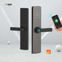 Cerradura Inteligente Tuya con Teclado, Huella Dactilar, RFID, Contraseña, Control por Aplicación, Cerradura Electrónica sin Llave para Puerta