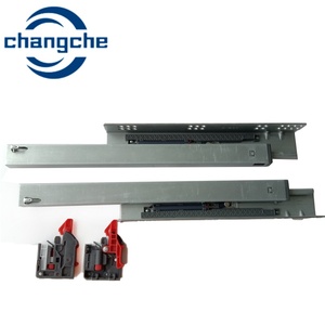 Thiết kế mới nhiệm vụ nặng nề giấu kính thiên văn trượt undermount ngăn kéo trượt đẩy để mở mềm đóng Ngăn kéo trượt - Product Image 5