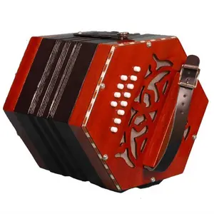 Logo gratuit Imprimé Accordéon <span class=keywords><strong>instrument</strong></span> de musique/usine <span class=keywords><strong>Concertina</strong></span> vente - Product Image 1
