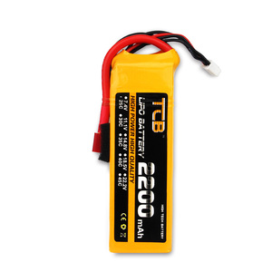 Tcb דגם מטוסים 2200mah 11.1v 25c שלט רחוק שלט רחוק צעצוע מכונית צעצוע רחפן צלחת כנף קבועה ביצועים גבוהים חבילת סוללת ליתיום יון" - Product Image 4