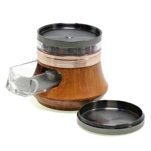 <span class=keywords><strong>Triturador</strong></span> de Cigarrillos Metálico de Lujo Ligero, Diseño de Cinco Capas de 63MM, con Cubierta de Lentejuelas y Cajón en Forma de Jarrón, Modelo 7948 - Product Image 4