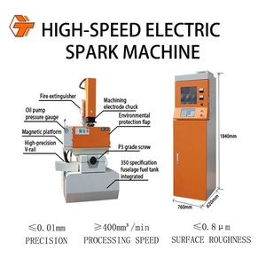 Thiết kế nhân bản chìm EDM xử lý lỗ sâu tia lửa xói mòn chết chìm EDM máy cho khuôn mẫu - Product Image 4