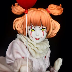 Figura de acción de Pennywise de la película It: Capítulo Uno, versión femenina, modelo de exhibición, edición brasileña de PVC - Product Image 4