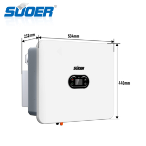 <span class=keywords><strong>Suoer</strong></span> อินเวอร์เตอร์พลังงานแสงอาทิตย์ SUN-12KW IP66ไฮบริดเพียวไซน์เวฟอินเวอร์เตอร์ IP66เปิด/ปิดกริดกันน้ำ - Product Image 6