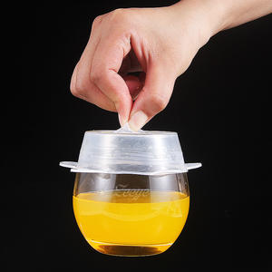 Ensemble de couvercles ronds en silicone Zeeyp pour aliments, 6 pièces, extensibles, à clipser, compatibles micro-ondes, pour réfrigérateur, bols, vaisselle, couvercles hermétiques - Product Image 4