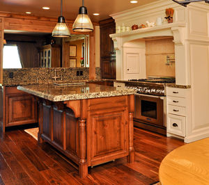 Armarios y armarios de cocina de madera maciza, diseño clásico, tamaño personalizado, muebles de cocina hechos con roble - Product Image 2