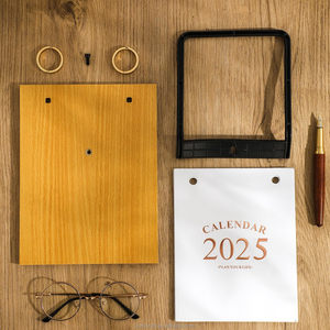 Nhà Máy Trực Tiếp 2025 Gỗ Máy Tính Để Bàn Lịch Đứng Dễ Dàng Để Cài Đặt Hiện Đại Wrought Sắt Hỗ Trợ Phong Cách Kim Loại Máy Tính Để Bàn Tổ Chức - Product Image 2