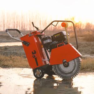 Lonsen 500mm <b>Gasoline</b>/Diesel Engine 15HP Concrete Asphalt Road Cutting Machine Short Turning Radius 180mm Max Cutting Depth - Product Image 6