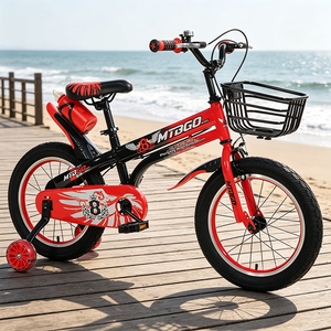 MTBGO Bicicleta de Montaña de Alta Calidad para Niños y Niñas, Cuadro de Acero de Alto Carbono, Frenos, Bicicleta Infantil para Niños - Product Image 3
