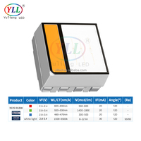 Chip LED RGBW Serie YLL XHF 3535, Corriente 20/30mA, Voltaje 2.8-3.4V, CRI 80, Azul Rojo, Módulo LED para Exteriores, Puntos de Píxeles