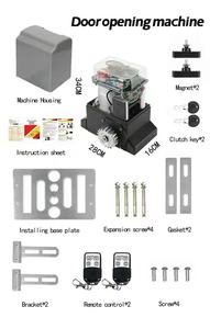 Moteur automatique de porte coulissante 600kg, ouvreur électrique de porte coulissante - Product Image 2