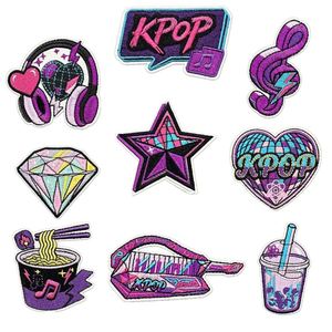 New Self-sticker Embroidered Korea Style Music <b>Note</b> Patches for Decoration - Product Image 1