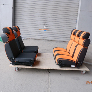 Asiento de Coche de Lujo Premium Convertible en Cama para <span class=keywords><strong>SUV</strong></span>, RV, Camioneta, Silla de Viaje de Alta Gama con Espuma Viscoelástica para Mayor Comodidad en Viajes Largos - Product Image 6