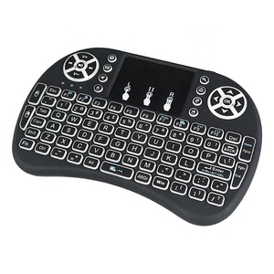 2.4G <span class=keywords><strong>Wireless</strong></span> Mini RGB Tastatur mit Hintergrund beleuchtung i8 Air <span class=keywords><strong>Mouse</strong></span> Tastatur für TV Box - Product Image 4