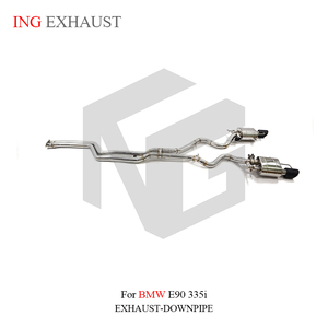 ErG ererformance <span class=keywords><strong>2018</strong></span> + FF3335i 90 90 taintaless Teel atatback uull xxhaust ystem ITH ALVE ontroller uffler esonator IPS - Product Image 3