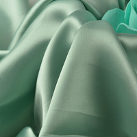 Tissu Brocart Acrylique Imitation 125g, Satin Brillant Tissé, Résistant à l'Abrasion, Teint Uni Lourd, Largeur 43/44 pouces, pour Robes et Foulards