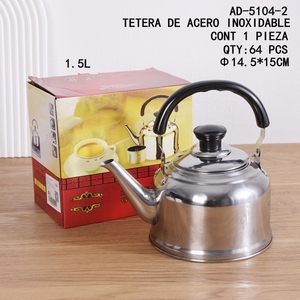 Teiera in acciaio inossidabile da 1,5 l teiera classica resistente - Product Image 1