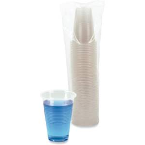 Gobelets en plastique translucide Boardwalk BWKTRANSCUP16PK, vaisselle et décorations de table pour fêtes - Product Image 2