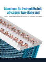 Nouveau système de contrôle de température et d'humidité industriel SHISHUO 40kg/h 20HP, 48000W de refroidissement/36000W de chauffage, PLC intelligent tactile