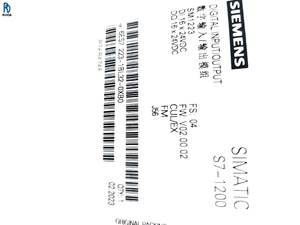 Module E/S numérique 6ES7223-1BL32-0XB0 en stock – 16 entrées numériques, 16 sorties numériques, sortie transistor 24 VCC pour automatisation industrielle PLC S7-1200 - Product Image 1