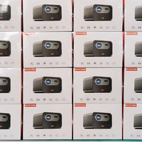 Proyector LED Inteligente Portátil Byintek R90 con Android, WIFI, DLP, 4K, Full HD, 3D, IPTV, para Cine en Casa, Entretenimiento, Fiestas y Educación