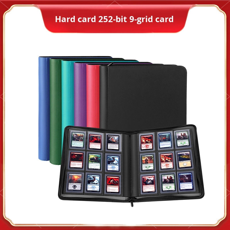 Binder 252 Card Slots High-End Yu-Gi-Oh Card Collection Album with Modern Design PU Cover Hard Card Holder PP Plastic| Alibaba.com Binder 252 Card Slots High-End Yu-Gi-Oh Card Collection Album with Modern Design PU Cover Hard Card Holder PP Plastic| Alibaba.com