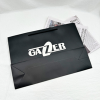 Impression personnalisée de luxe cadeau papier sac à provisions emballage en gros sacs en papier avec votre propre logo pour les vêtements petite entreprise