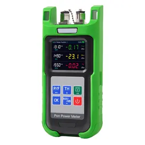 Handheld Cwdm Fiber Optic Power Meter Oem Service Pon Fiber Optic Power Meter Wavelengths 1310/1490/1550nm Pon Optical Power M