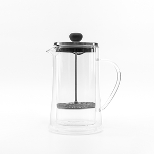 Manufacturer 900ml Glass French Press Coffee Maker Pot High Borosilicate Glass Coffee Makers