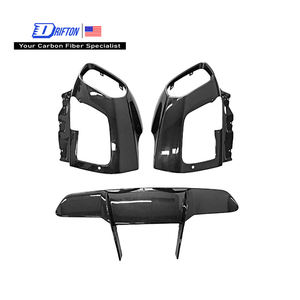 Juego de difusor trasero de fibra de carbono 812 para Ferrari 812 Superfast GTS 2017-2023 - Product Image 1