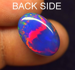 Piedra Preciosa Suelta de Ópalo Multifuego Natural de Alta Calidad Z. R. GEMS & JEWELLERY de 5.3 CT, Cabujón de 16.9*11.2*5.7 mm para la Fabricación de Joyas - Product Image 4
