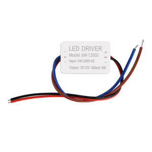 AC 100-240V to <span class=keywords><strong>DC</strong></span> 12V LEDドライバー照明変圧器スイッチ6W 0.5A LEDライトストリップドライバー電源 - Product Image 3
