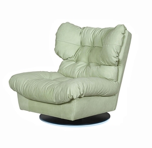 เก้าอี้หมุนได้สำหรับบ้านวิลล่าโรงแรมทำจากผ้าเนื้อแมตต์นุ่มสบายเฟอร์นิเจอร์ MR - Product Image 6