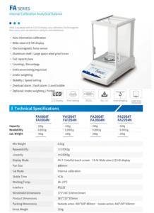 <span class=keywords><strong>Balanza</strong></span> Analítica <span class=keywords><strong>de</strong></span> Laboratorio <span class=keywords><strong>de</strong></span> 4 Dígitos 0.0001 Cuatro Dígitos - Product Image 3