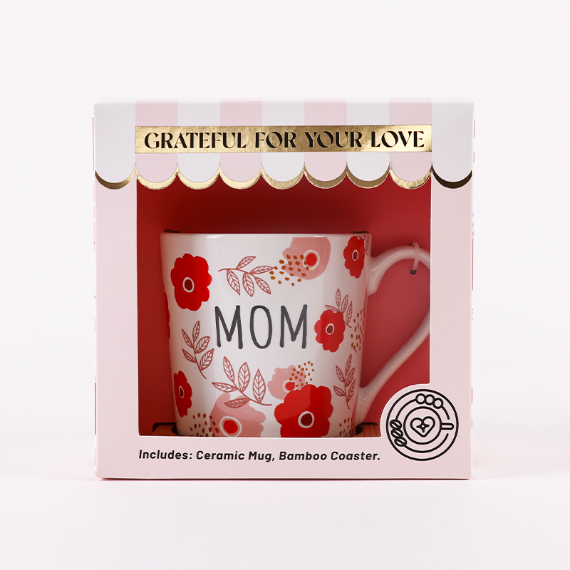 Grandma Mug With Lid And Coaster, Best Grandma In The World Coffee Mug, Gift For Grandmother For Birthday, Mother's Day, Christmas (for Grandma