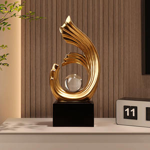 Ornements en résine écologiques haut de gamme, nouveau cabinet à vin pour la <span class=keywords><strong>maison</strong></span>, <span class=keywords><strong>d</strong></span>écoration de bureau, cadeaux de fête pour les <span class=keywords><strong>amis</strong></span> - Product Image 5