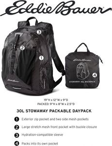 Offre spéciale : Sac à dos pliable personnalisé pour ordinateur portable, grande capacité et usages multiples - Product Image 5