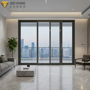<span class=keywords><strong>Porte</strong></span> <span class=keywords><strong>coulissante</strong></span> en aluminium durable, système multi-voies, réduction du bruit, <span class=keywords><strong>porte</strong></span> <span class=keywords><strong>coulissante</strong></span> intérieure en verre pour usage domestique - Product Image 1