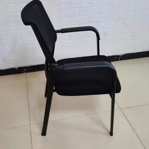 Chaise de bureau de conférence moderne de luxe léger, dossier haut, simple, pivotante, en cuir, chaise de patron avec roulettes, design ergonomique - Product Image 3