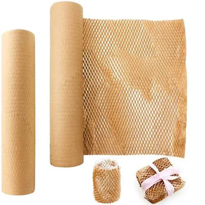 Papier d'emballage en nid d'abeille 12 "X 600 'Emballage de rembourrage à bulles <span class=keywords><strong>pour</strong></span> l'emballage/expédition/déplacement Emballage de papier d'emballage à bulles écologique - Product Image 2