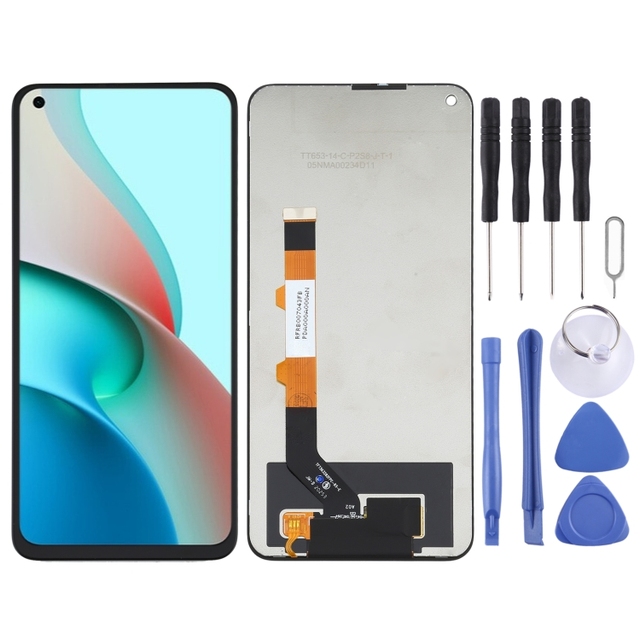 100% Original LCD Touch Screen Display for Xiaomi Redmi Note 9 5G / Note 9T 5G M2007J22C with Digitizer Full Assembly