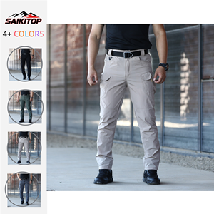 Pantaloni Cargo da Lavoro Estivi per <span class=keywords><strong>Uomo</strong></span> ad Asciugatura Rapida, Traspiranti e Leggeri per Allenamento - Product Image 1