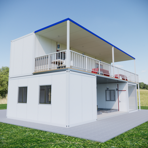 Prêt à expédier Mini maison mobile pliante préfabriquée Expédition Maison conteneur pliable préfabriquée empilable - Product Image 1